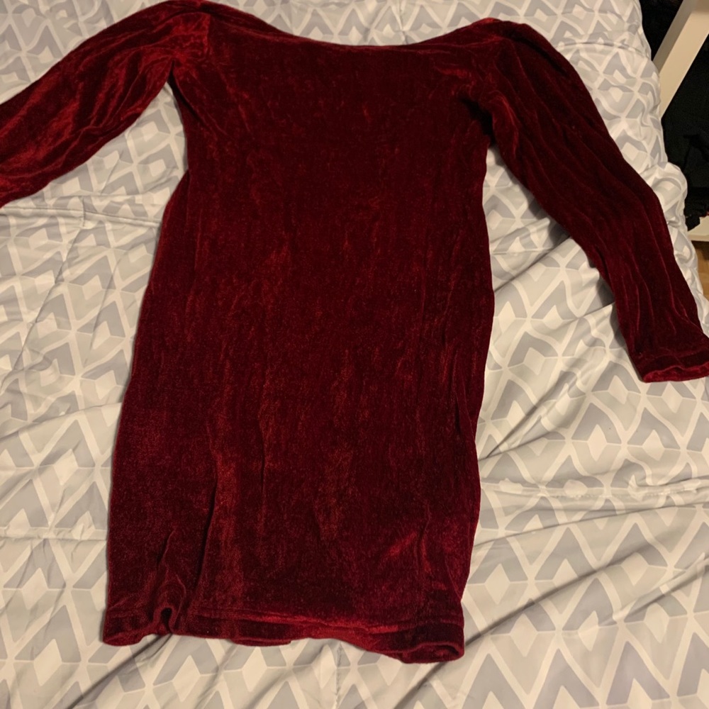 Red dress